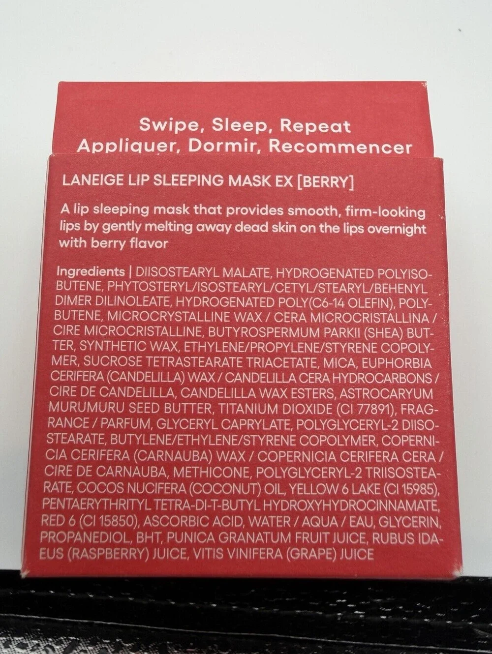 Laneige Lip Sleeping Mask EX Berry 20g 0.7oz New In Box Authentic Sealed